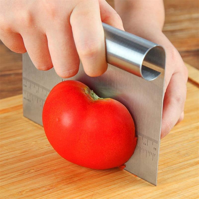 Dough Pastry Scraper Cutter Chopper Stainless Steel Mirror Polished with Measuring Scale Cake Pizza Pastry Bread Separator Knife