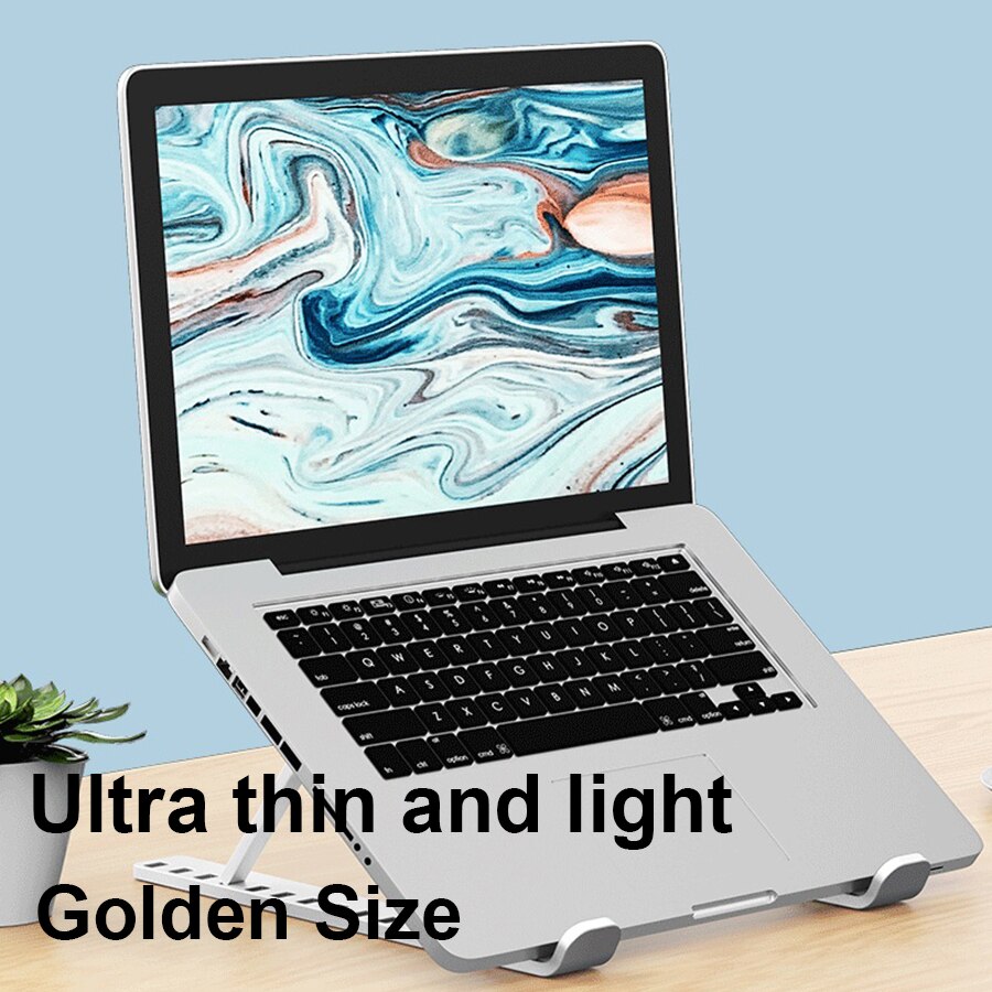 Portable Laptop Stand Adjustable for MacBook Air Pro Base Support Notebook Stand Foldable Laptop Holder ipad Stand Accessories