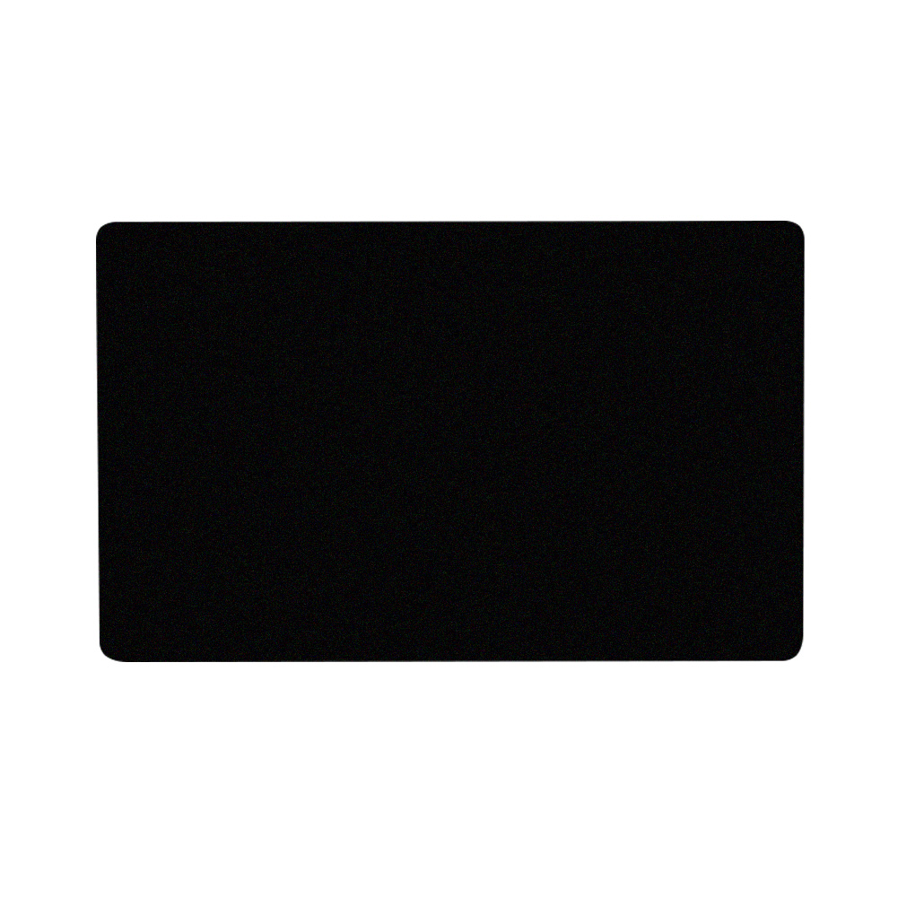 100PCS Name Blank Card Non-toxic Mark Aluminium Alloy Rustproof Smooth Flat Accessories Business Visiting Engraved Parts: Black