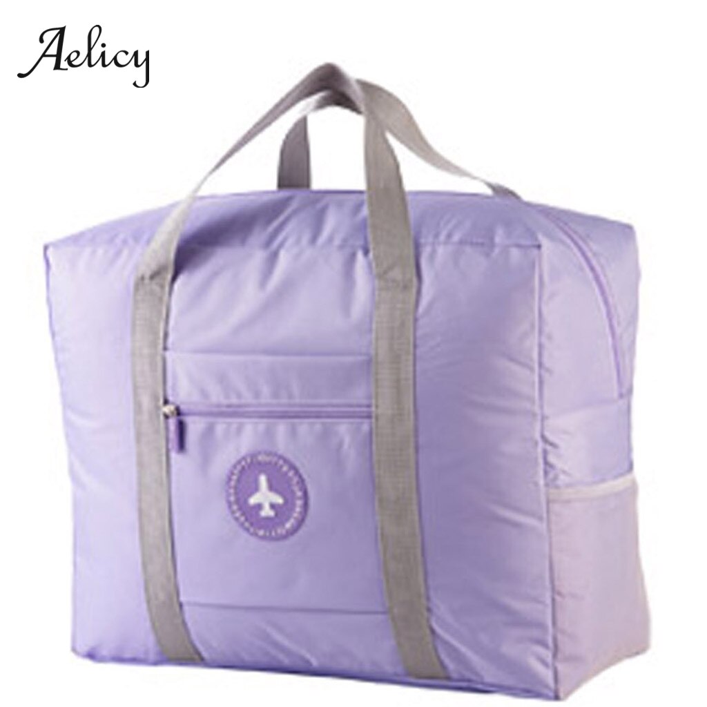 Aelicy Mode Waterdichte Reistas Grote Capaciteit Reis Duffle Vrouwen Nylon Opvouwbare Tas Mannen Bagage Reizen Schoudertas