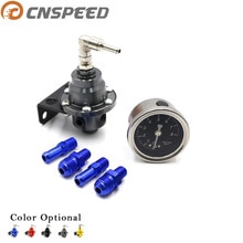 CNSPEED Hight Universal Adjustable Fuel Pressure Regulator Adjustable Fuel Pressure Control without logo YC100332