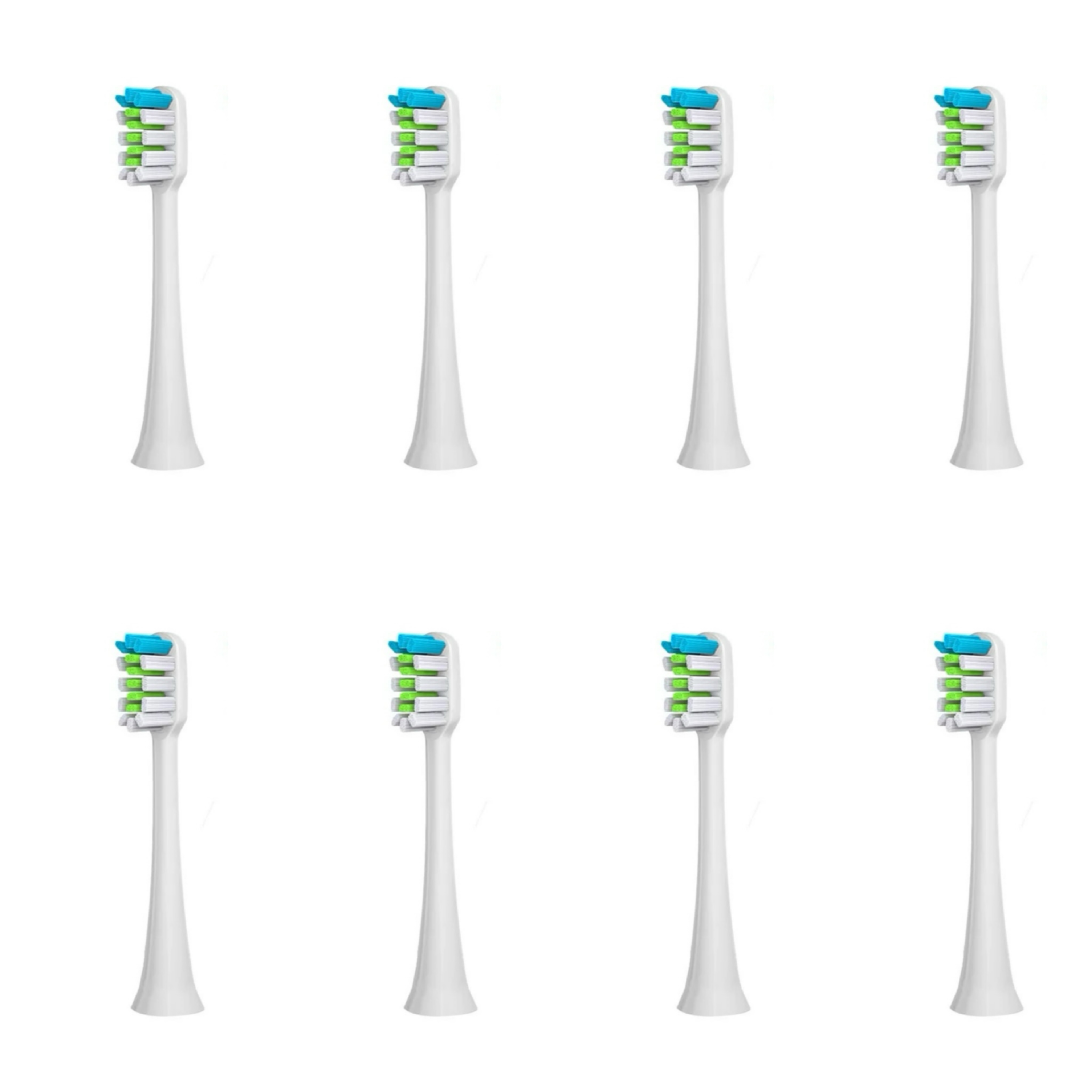 For Realme M1/RMH2012/M2/RTX2102 Replacement Toothbrush Heads For Realme Electric Toothbrush M1/RMH2012/M2/RTX2102，4/8/16PCS: Ivory