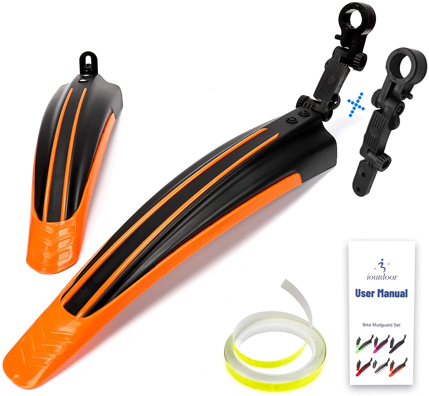 JFG RACING Spatbord Super 73, vooraan medium achter voor e-bike