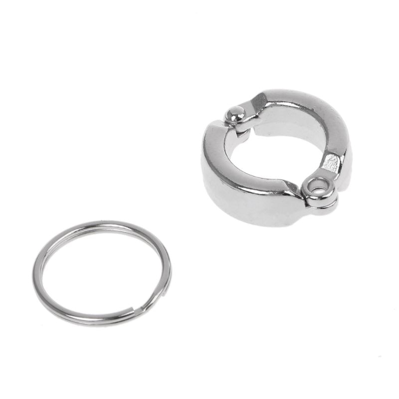 Bird Foot Ring Alloy Leg Rings Active Opening Metal Clips for Parrot Pigeon Finch Dove Outdoor Flying Multiple Sizes