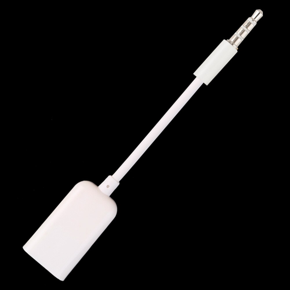 1 Pcs 3.5Mm Male Aux Audio Plug Jack Naar Usb Usb Verlengkabel 2.0 Converter Cord Kabel Auto MP3