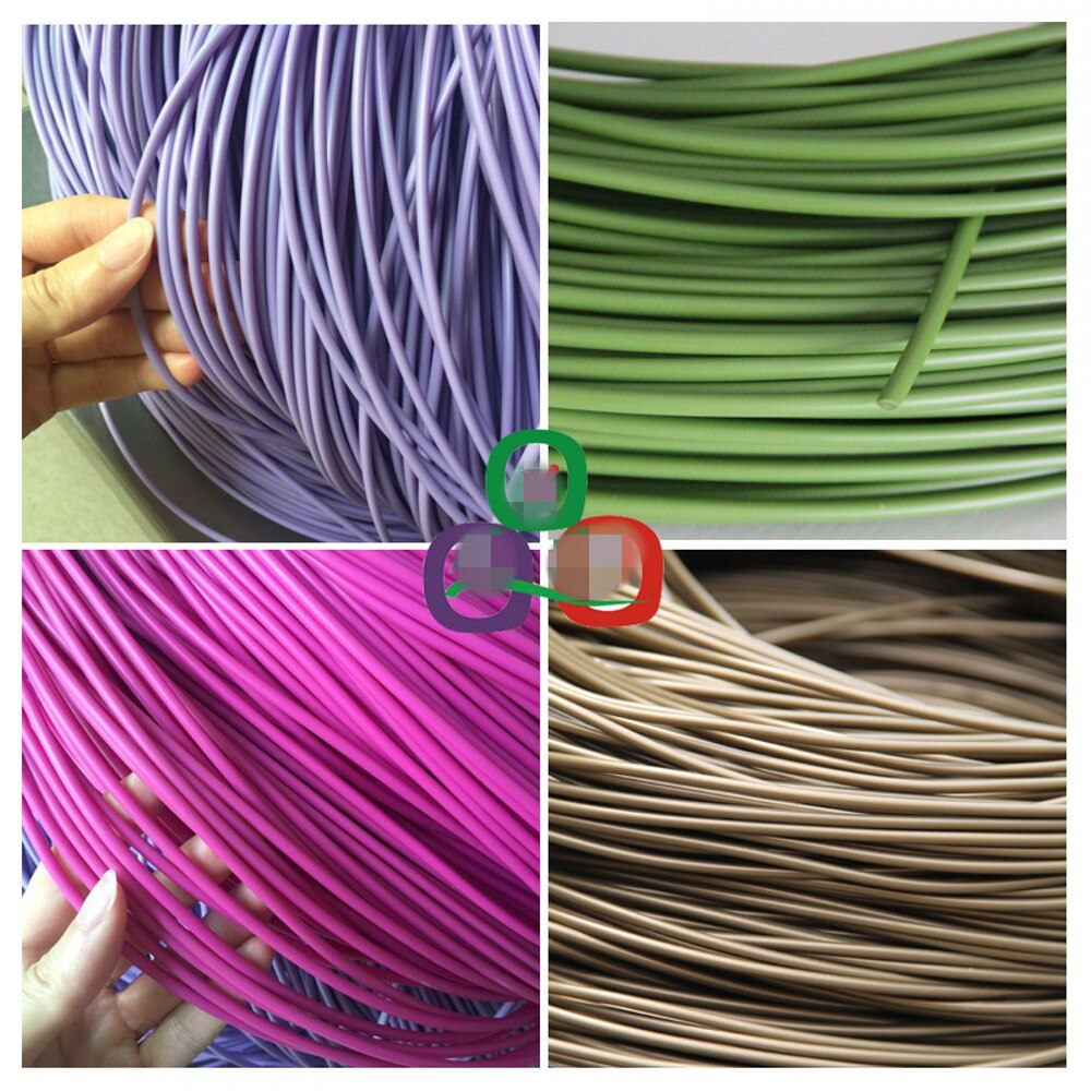 500G 3.5MM diameter solid round synthetic rattan weaving material plastic rattan for knit and repair chair basket etc