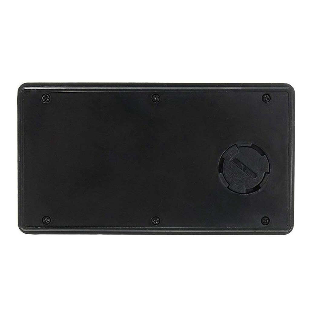 Zegar samochodowy przenośny robić samochodu zegar cyfrowy LCD automatyczny panel zegary duży zegar cyfrowy czas ultra-cienki LCD cyfrowy zegar z wyświetlaczem