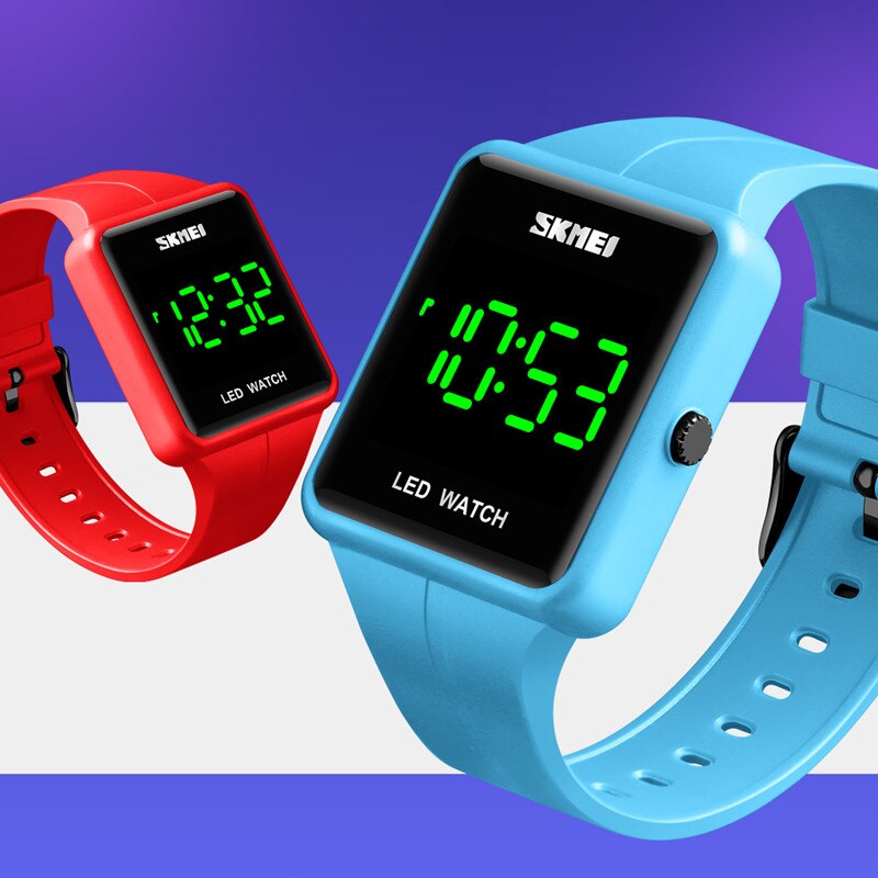 Skmei sport heren digitaal horloge zwem- en duikhorloge paar elektronische polshorloges waterdicht herenhorloge relogio masculino