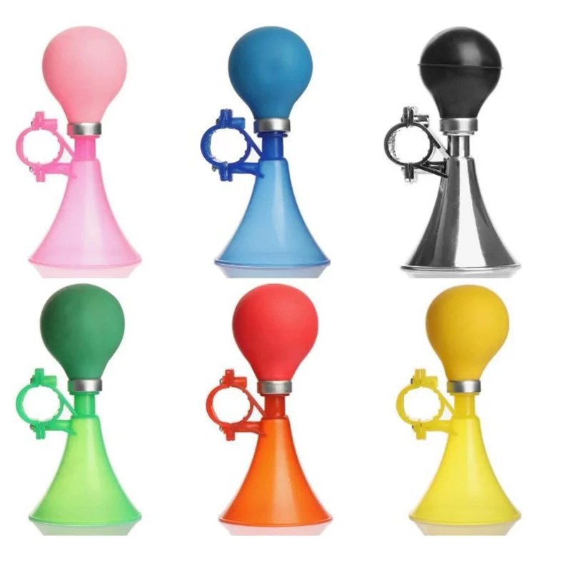 Kinderen Fiets Luchthoorn 1Pc Kleurrijke Fietsen Ring Alarm Voor Kid Jongen Meisje Plastic Stuur Bel Scooter Fiets Accessoires tool