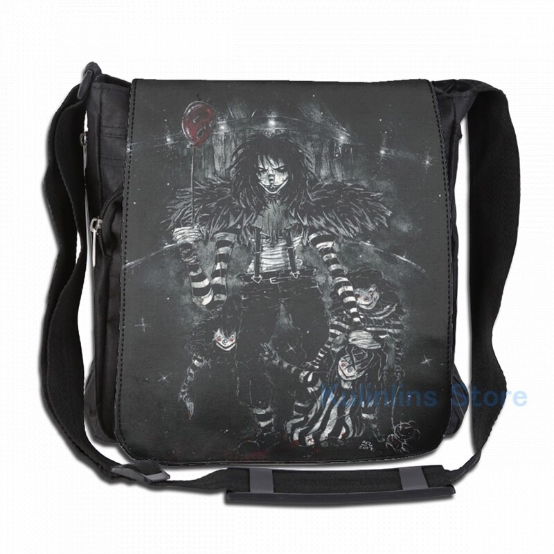 Lustiger grafikdruck „laughing jack – willkommen zur show“ – rucksack mit usb-ladefunktion – herren-schulrucksack – damen-reisetasche – laptoptasche
