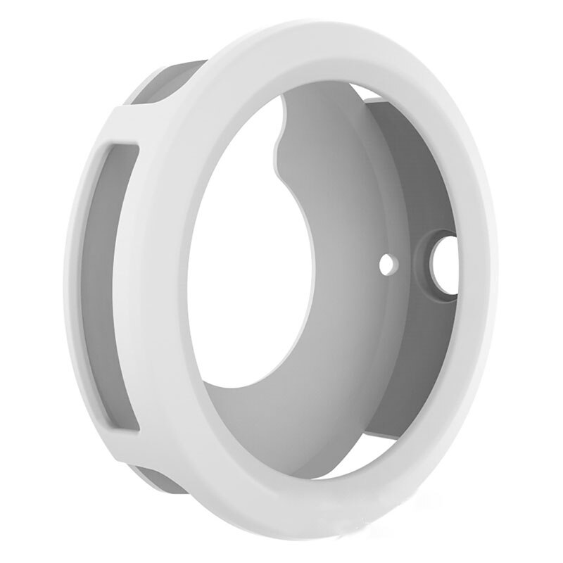 Soft Protector Cover Case For Garmin Vivoactive 3 Silicone Protective Frame Skin Shell Cover For vivoactive3 TPU Case: White
