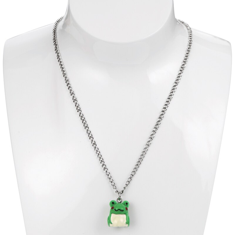 Regenboog Leuke Jelly Kleine Beer Ketting Bohemian Ketting Transparante Beer Hanger Kettingen Sieraden Voor Vrouwen Kids Accessoires: XL1909