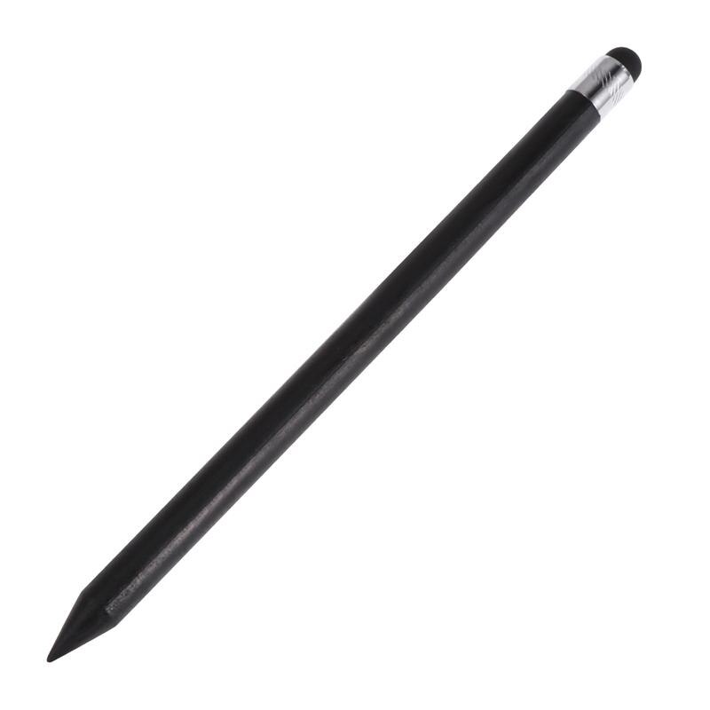 Universele Capacitieve Stlus Touch Screen Pen Slimme Pen Voor Ios/Android System Apple Ipad Telefoon Stylus Potlood Touch Pen: Black