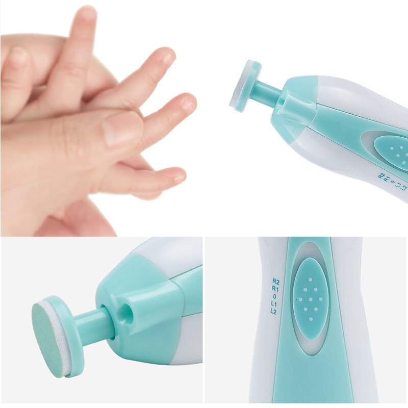 Électrique bébé coupe-ongles enfants ciseaux infantile soins des ongles outils sûr coupe-ongles pour Newbron coupe-ongles manucure D30