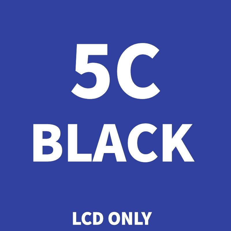 Pantalla LCD para iPhone 5, 5S, 5C, SE , montaje de digitalizador táctil, cristal frontal, color blanco y negro, AAA: AQUA