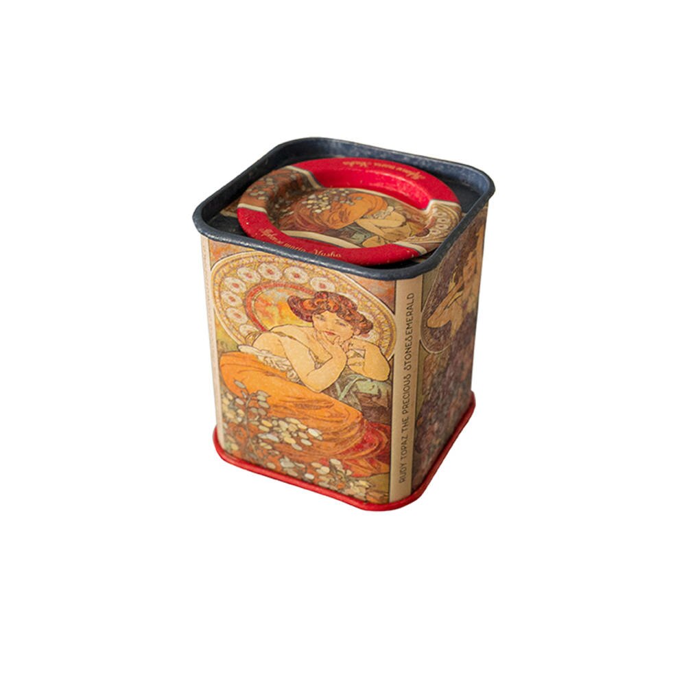 Square Tin Can Empty Cube Tin Box Storage Container kit for Tea Coffee Herb Candy Chocolate Sugar Spices and Crafts: 3