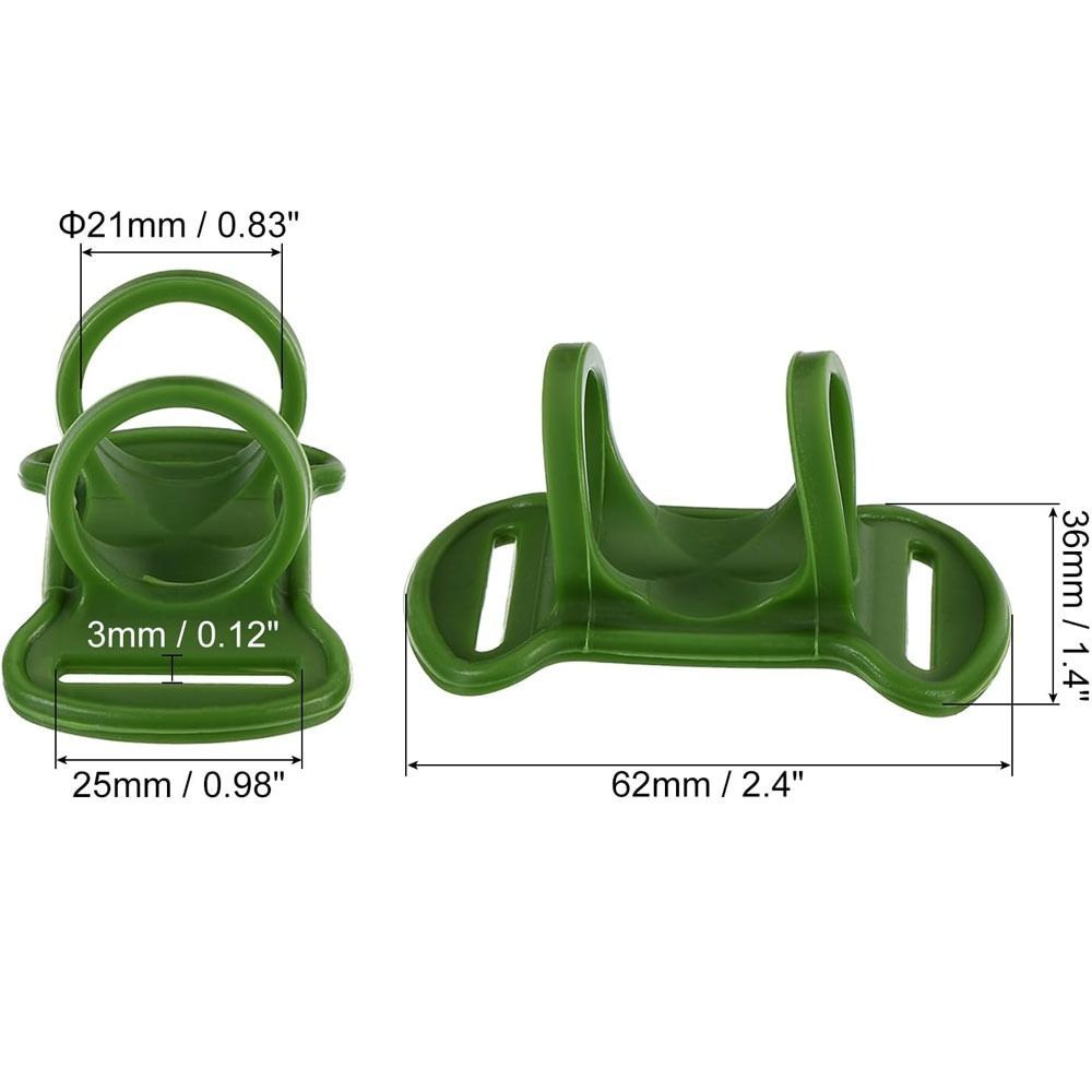 6.2*3.6*3cm/2.44*1.18" Headlamp Flashlight Holder Silicone 5 Colors Hands-Free Head Lamp Accessory Elastic Band Flashlights
