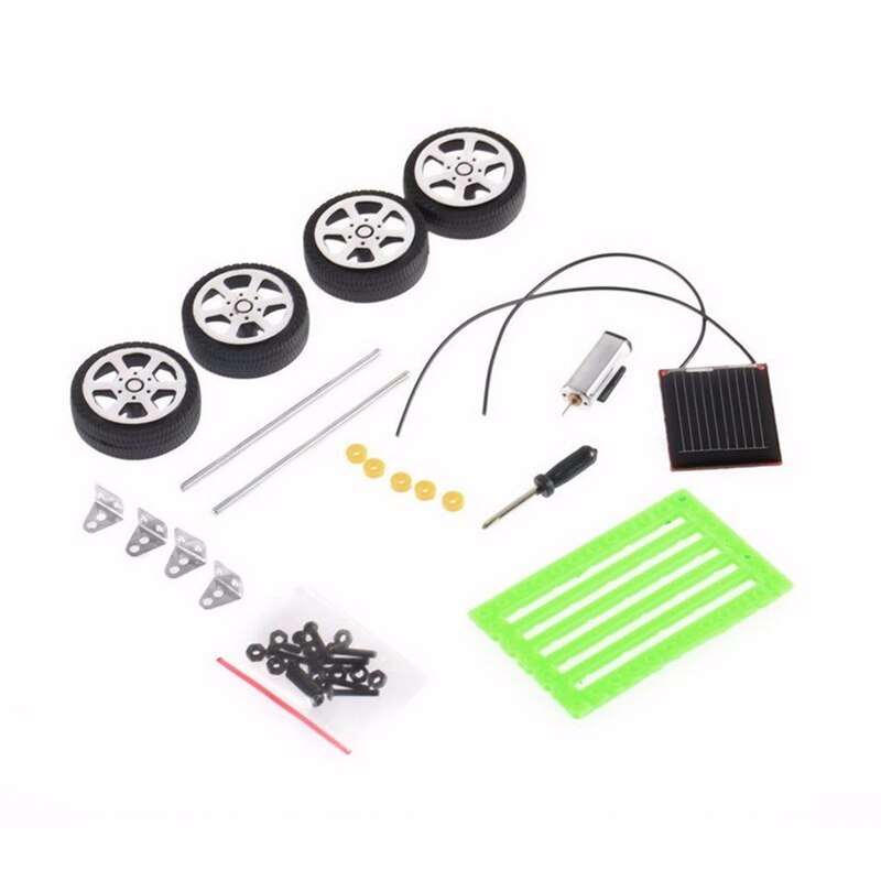 Mini Diy Solar Auto Speelgoed Energie Crazy Zonne-energie Speelgoed Diy Auto Solar Power Kit Wetenschappelijke Educatief Speelgoed Voor Kinderen