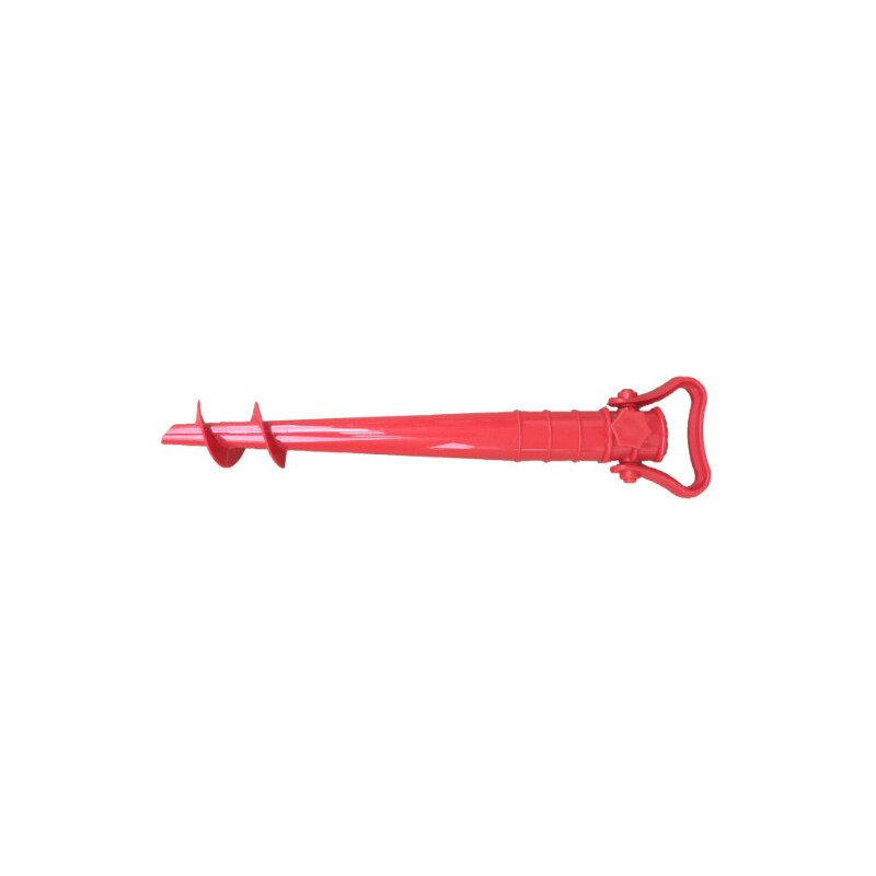 Zon Strand Vissen Stand Regenkleding Tuin Patio Parasol Grond Anker Spike Paraplu Stretch Stand Outdoor Product: Red