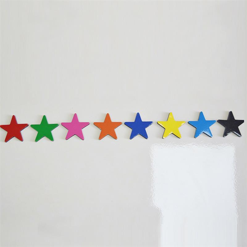 20 Stuks Ster Koelkast Decor Voor Whiteboard Grappige Schattige Kast Koelkast Creatieve Sticker Koelkast Magnetische Attractie: Default Title
