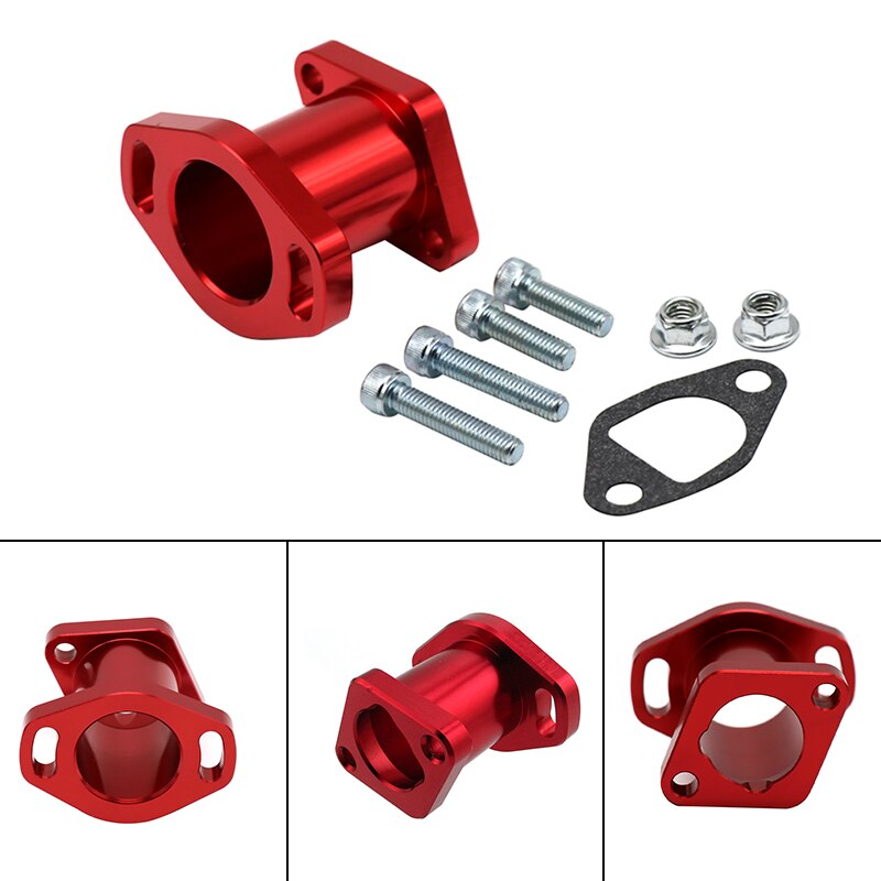Alconstar- Mikuni VM22 Keihi PZ19 PZ26 Intake Pipe Inlet Manifold Adapter For Predator 212cc For Honda GX200 CT200U Mini Bike