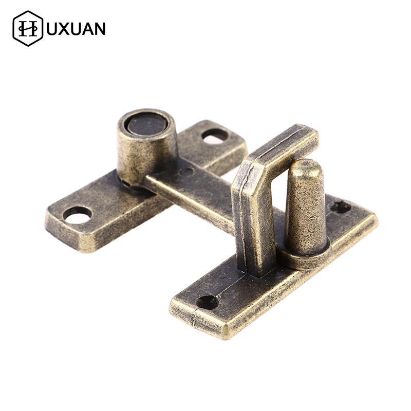 Sliding Window Door Lock Handle Metal Door Latch Home Safety Chain Bronze Guard Latch Bolt With ScrewsDoor Home Hardware