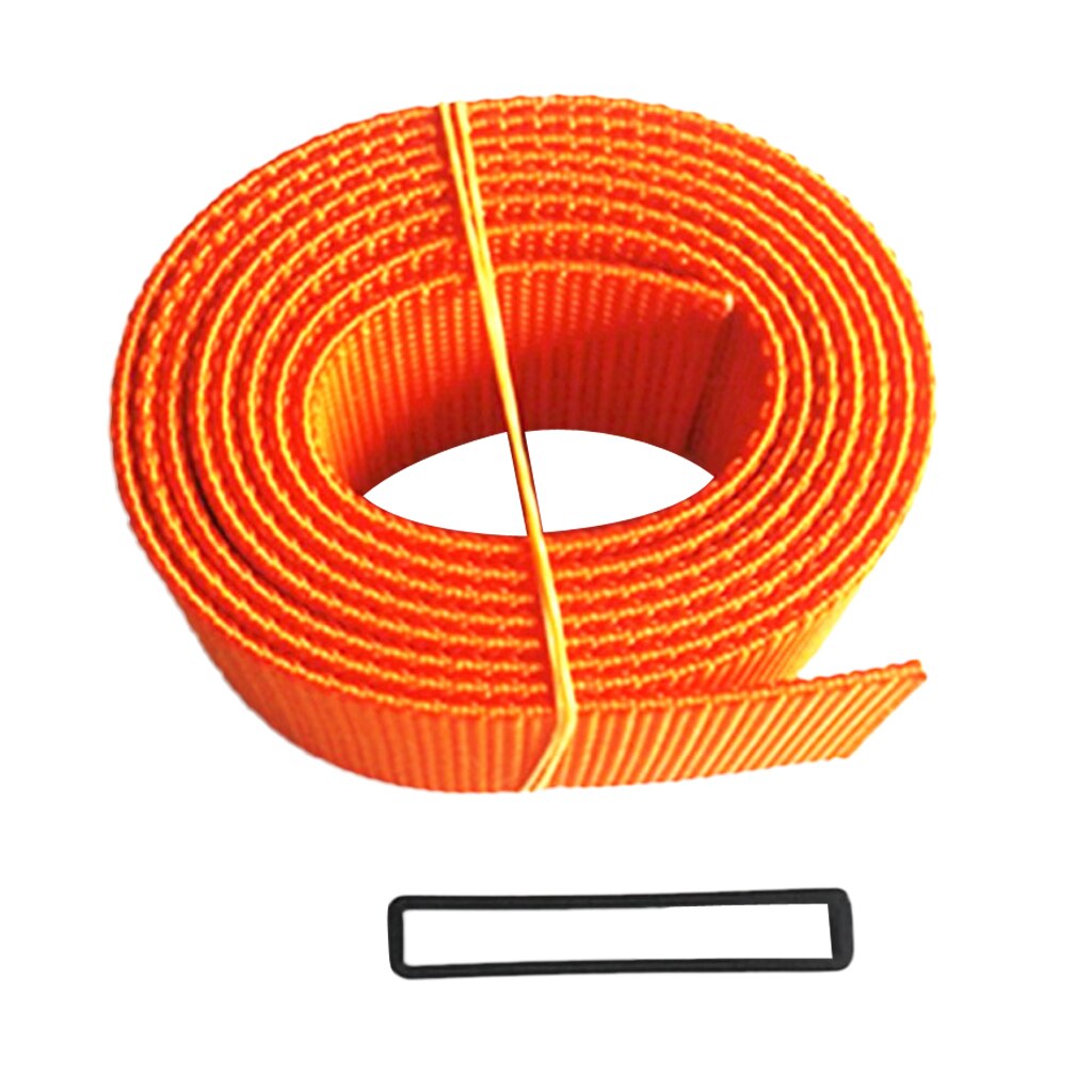 Oranje 59 "Gewicht Riem Spanband voor Duiken Snorkel Spearfishing