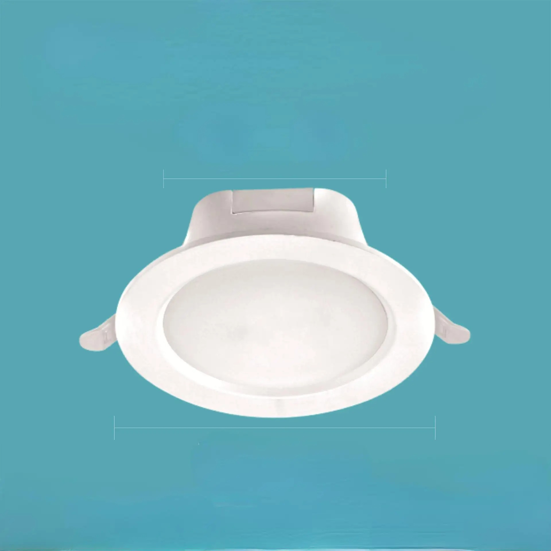 Led Emergency Light Lamp Grade Durable AC200-240V Downlight Built-in Battery Lights Up When Power Outage Occurs