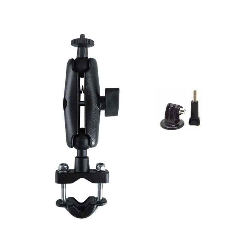 Bicycle Handlebar Mount Motorcycle Rear View Mirror Bracket Sports Camera Holder FOR Insta 360 One/One X/OSMO/Hero: Large Pipe