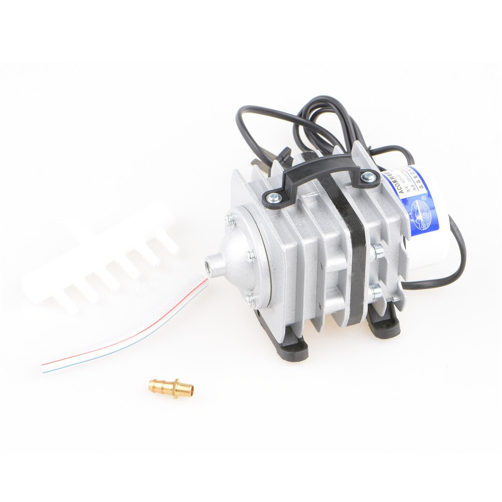 Electrical Magnetic Air Pump ACO-001 20W 20L Per Min With Water Pipe For Home Aquarium Fish Farming