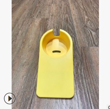 Étagère de rangement créative avec clip, finition de bureau, support pour tasse de table, rangement pour cuisine: YELLOW