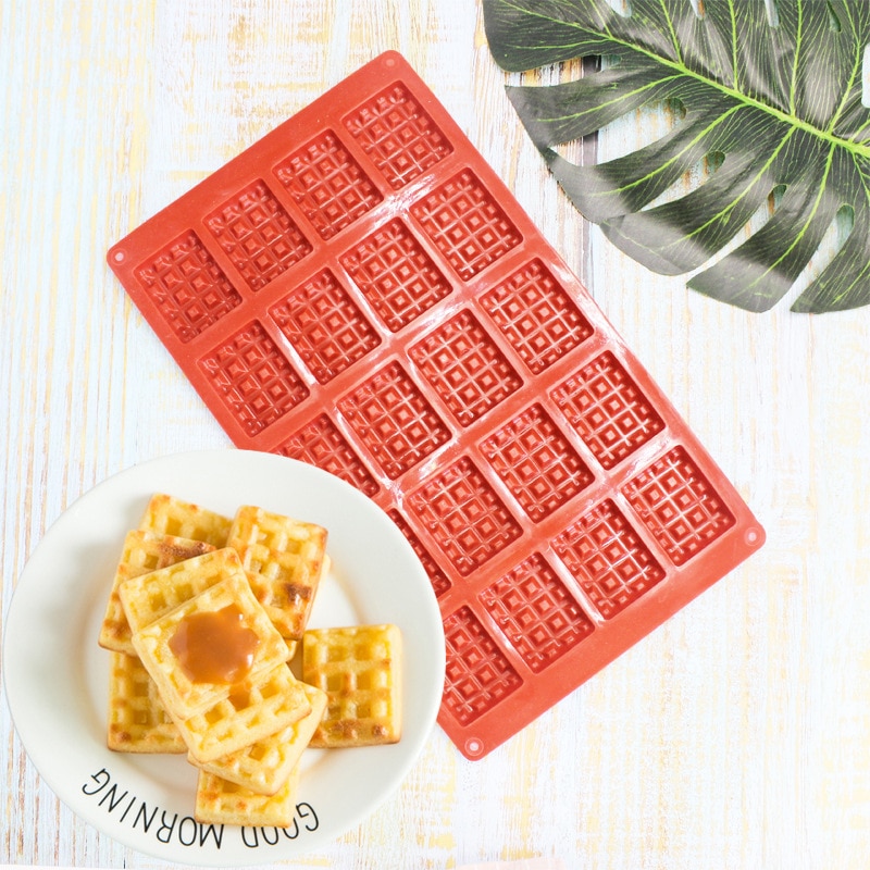Cokytoop wafle silikonowe formy okrągłe prostokątne gofry narzędzia kuchenne pączek formy robić pieczenia pączek akcesoria dużo gniazda