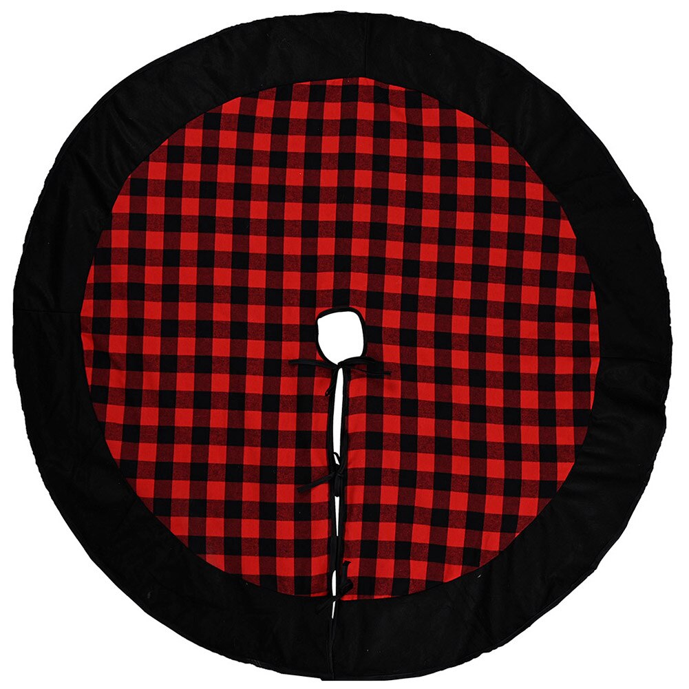 Christmas Tree Skirt Circular Tree Base Tree Apron Festival Party Decor Merry Christmas for Home Skirts Year Decoration: D