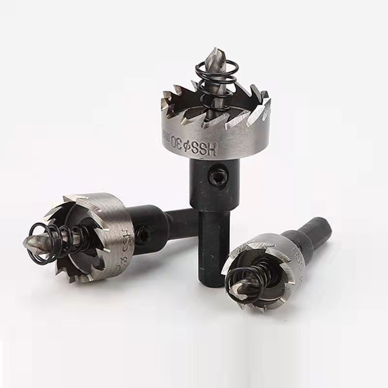 1pc stk . bor i rustfrit stål, metal, kraftig hulsavskærer, 16mm stk. 2 20mm 25mm 30mm 32mm valgfrit