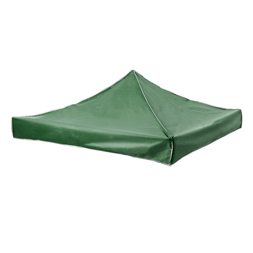 Waterproof Top Cover Replacement Gazebo Canopy Roof Sunshade Outdoor Cover Sunshade Patio Pavilion Cover: Sliver