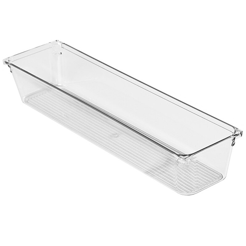 Drawer Organizer Trays Multifunctional Storage Box Durable Container For Kitchen Bedroom Bathroom G10: Rectangle