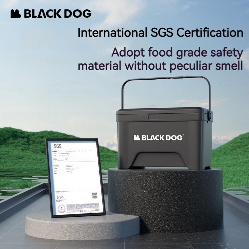 Naturehike BLACKDOG 5L 13L 25L glacière boîte thermique extérieure grande capacité Camping barbecue pique-nique pêche incubateur voiture seau à glace