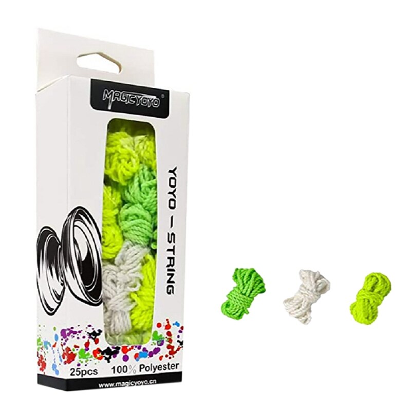 Magicyoyo Professionele Yoyo Strings, Polyester Yoyo Touwen Glow In The Dark, Vervanging Voor Responsieve Of Niet Responsve Yoyo: Default Title