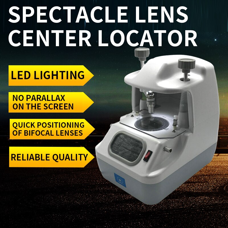 Lens Center Device Lens Center Positioning Device Glasses Processing Equipment Edge Grinding Machine Supporting Equipment