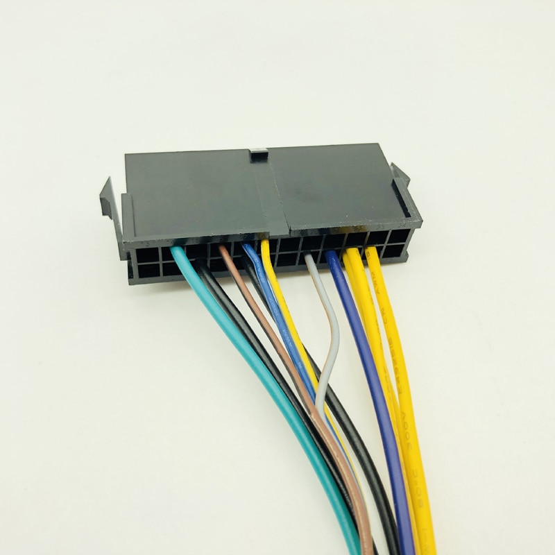 30 CM Modulaire Voeding Kabel ATX 24Pin 24 Pin Vrouwelijke om 6Pin 6-Pin Male Mini 6Pin Connector voor HP Elite 8100 8200 8300 800G1