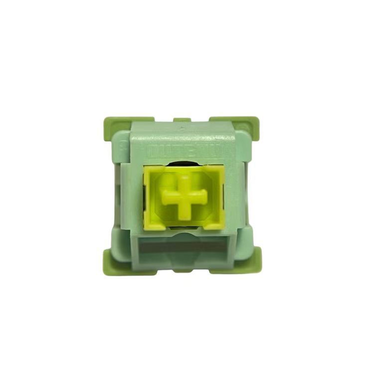 Mechanical Keyboard Switch 3Pin Silent Clicky Linear Tactile Similar Gaming Keyboard Switches 2022 Newest Keyboard: 10pcs / mute lime shaft