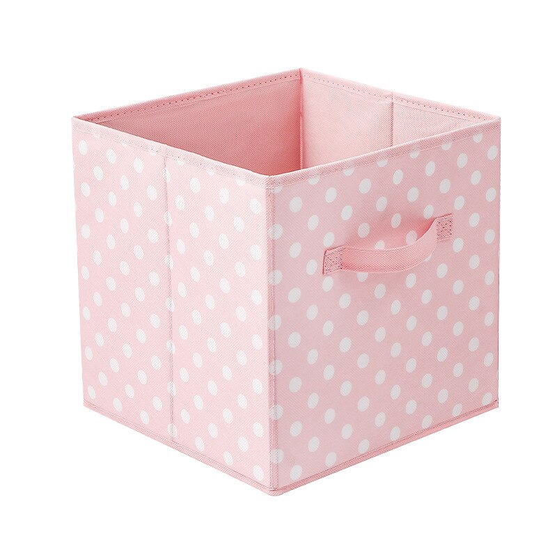 Cube Folding Fabric Storage Box Clothes Storage Bins For Toys Organizers Baskets for Nursery Office Closet Shelf