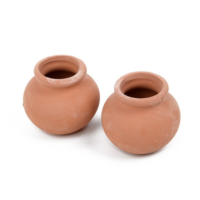 Terracotta gryde lerkrukker små lerkeramik keramik planter kaktus blomsterpotter: 3