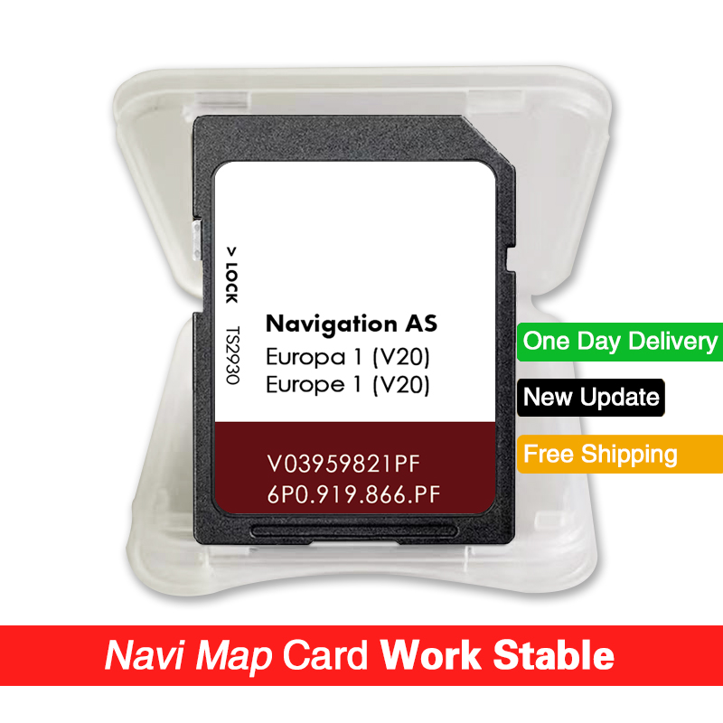 SD-Karte Navi-Karte GPS Europa 2025, Navigation wie MIB2 für Sitz entdecken Medien V19 V 03959821 PF: Ursprünglich Titel