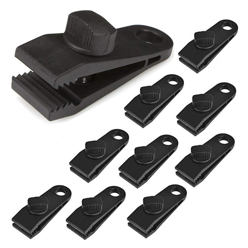 10Pcs Tarp Clips, Zware Duim Schroef, Tarp Klemmen Lock Grip Tent Klemmen Voor Dekzeilen, luifel, Ondersteunen, Dekzeilen