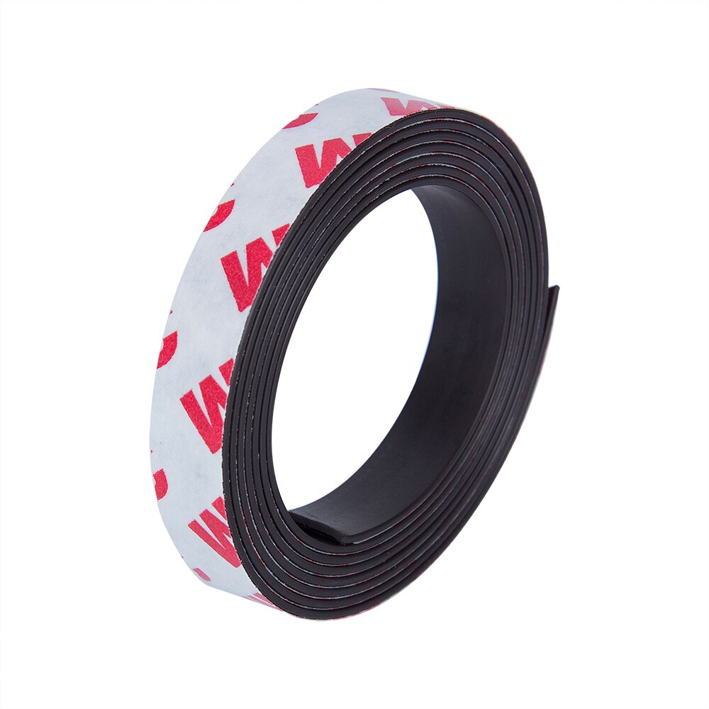 1 mètre caoutchouc magnétique 10*1mm bande largeur 10 mm épaisseur 1 mm auto-adhésif Flexible bande magnétique caoutchouc magnétique