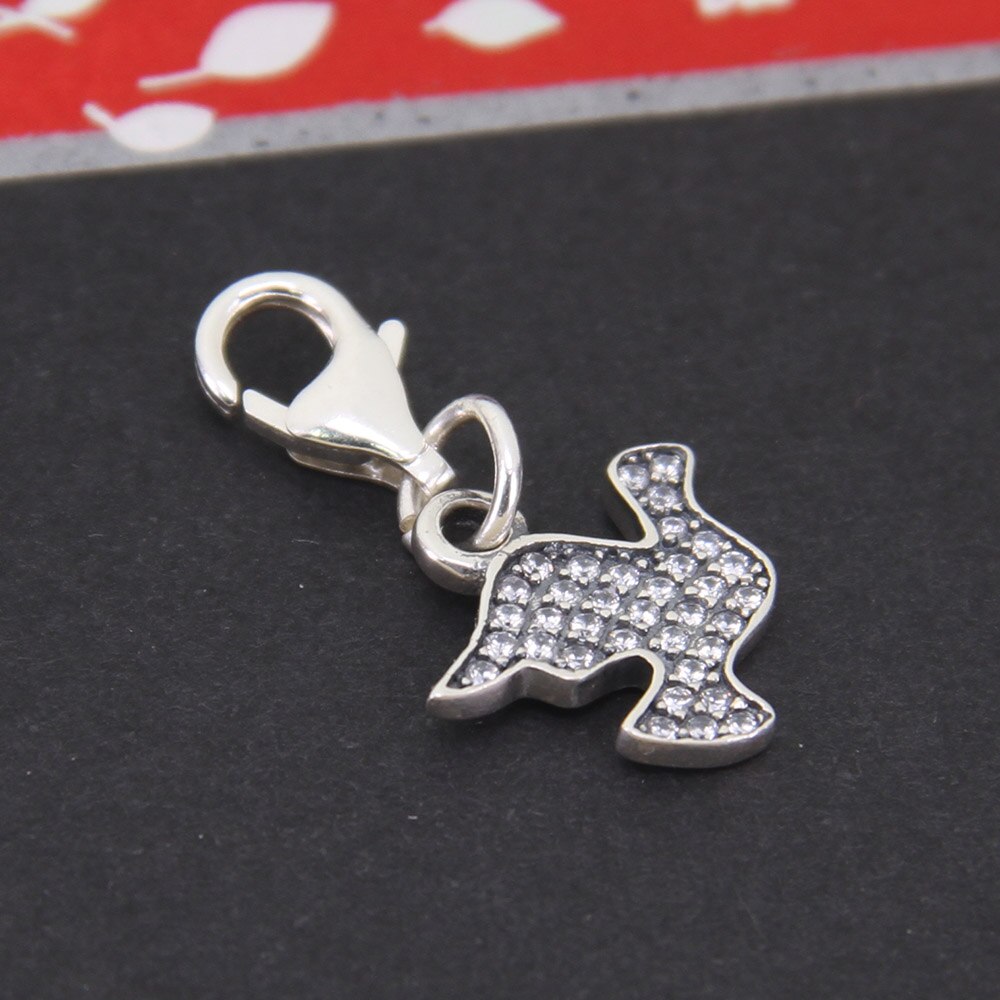 Hemiston Thomas Vintage Pigeon 925 Sterling Silver Charm with Clear CZ Against Evil Jewelry for Women and Men TS 081H