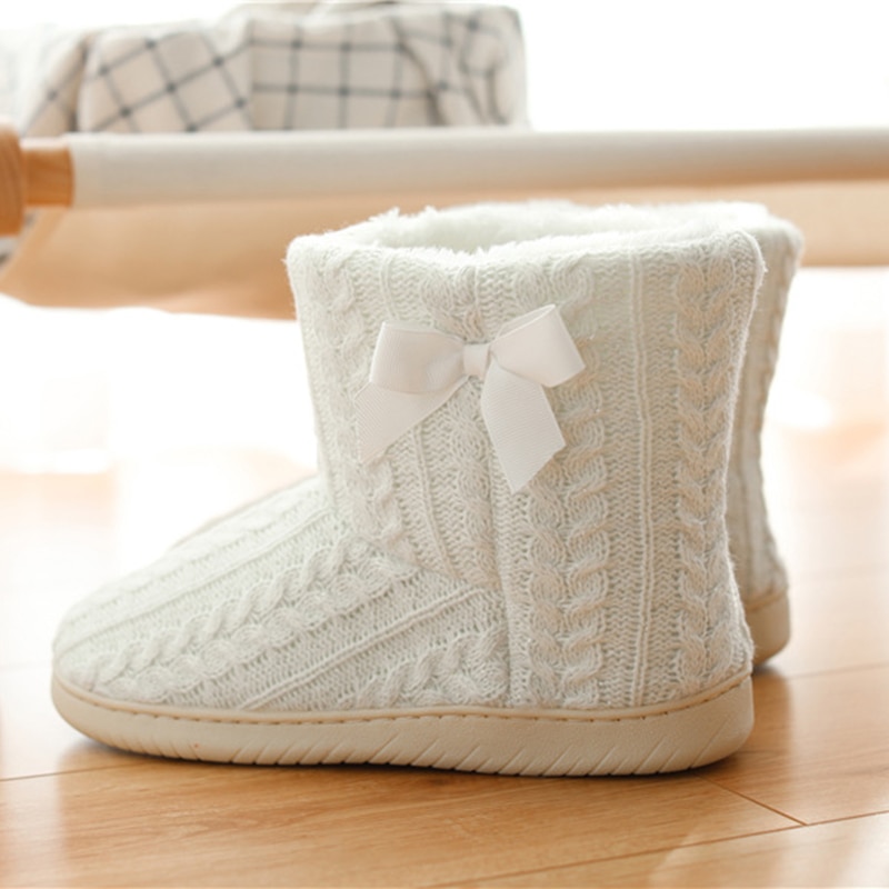 Nuova Delle Donne Caldi di Inverno Della Caviglia Stivali Coperta di Peluche Stivali Casa Accogliente Scarpe DOD886