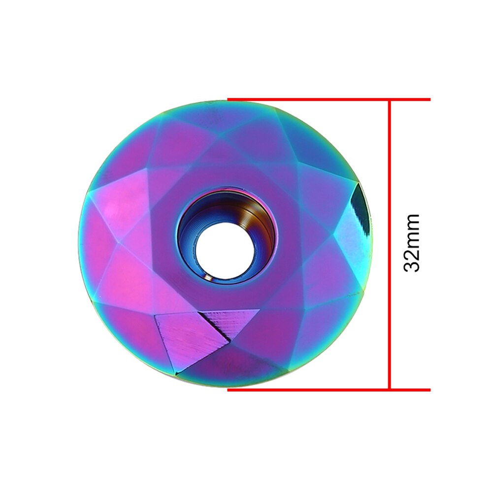 Mtb Stuurpen Top Cap Fiets Vork Buis Aluminium Legering Hoofd Onderdelen Top Cover Mountain Road Fietsen Kom Steel Cool uiterlijk: MULTI