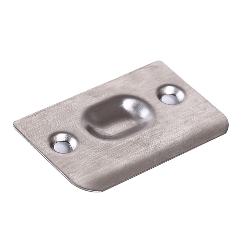 Silver Stainless Steel Closet Door spring Ball Catch Home Cabinet Door Latch